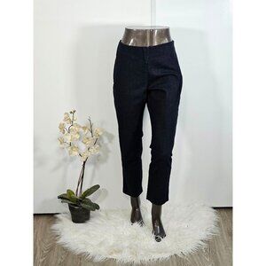 Lauren Ralph Lauren Women's Dark Wash Denim High-Rise Skinny Pants Size 12 2269